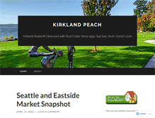 Tablet Screenshot of kirklandpeach.com